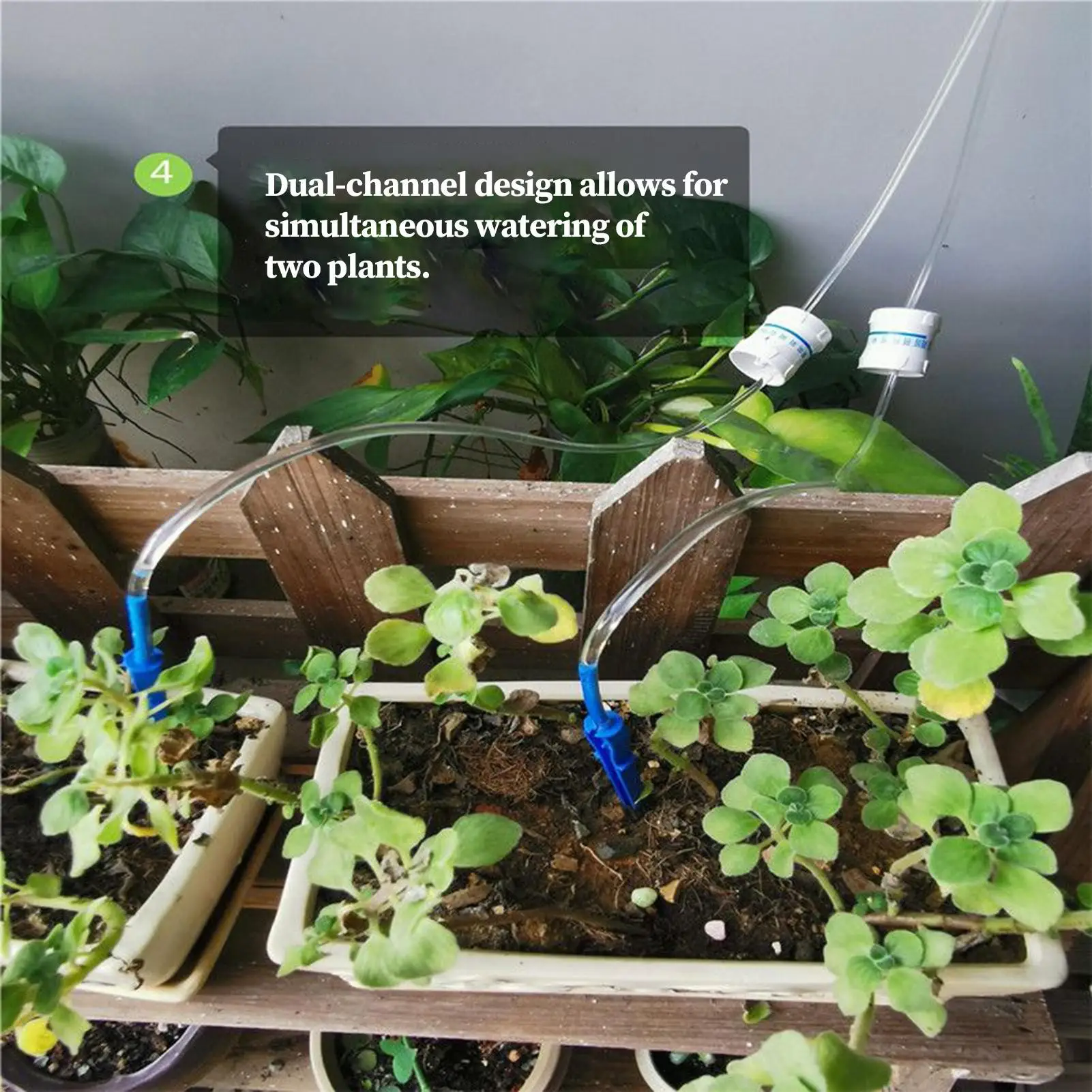 

Tree Bags For Watering 5.2L Adjustable Drip Irrigation Bag Adjustable Hangable For Workplace Flowerbed Garden Raised Bed