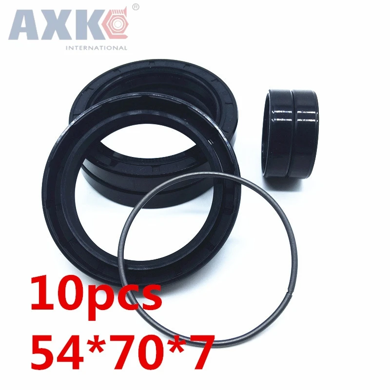 

AXK 10 шт. TC54x70x7 Скелетные сальники, высококачественные уплотнения, радиальные уплотнения вала, нитриловая резина