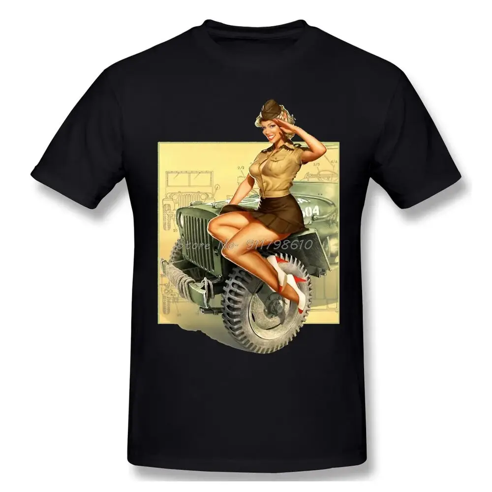 Hot Sale Band Of Brothers TShirt  Sexy Pin-up Unisex T Shirt Small to Anime Pattern Clothing Y2K Summer