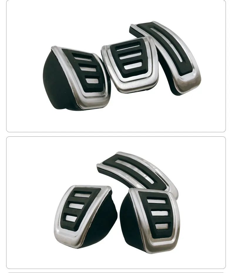 car pedals suitable for Volkswagen Bora modification, accelerator, brake, rest area, anti-skid pedal accessories