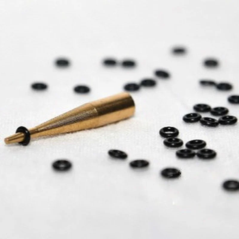 50/100 PCS Aluminum Dart Rod with Anti-skid Special Rubber Gasket Aluminum Rod Buqing Rubber O-ring