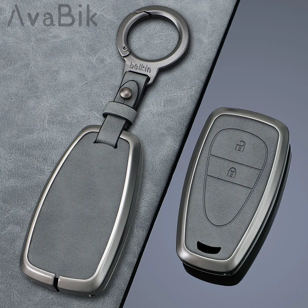 Car Remote Key Special high-grade Metal Protective Case Buckle For Chevrolet Malibu xl Chevrolet Kovoz Detector Cruz Trailblazer