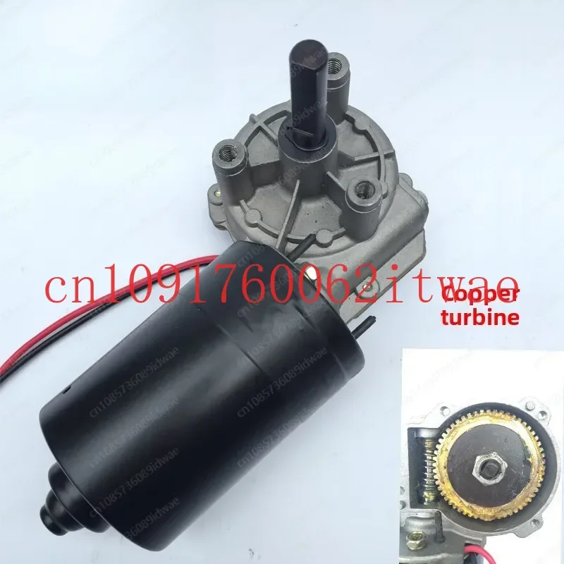 

10 об/мин-80 об/мин, высокая мощность, мотор-редуктор постоянного тока, 12 В, двигатель для гаражных ворот, 60 Вт, положительное и обратное вращение