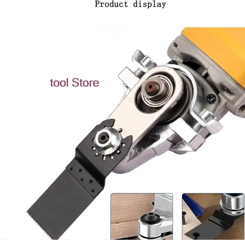 10pcs  For Renovator Power Wood Cutting Tool  Multipurpose Metal Cutting Saw Blade Universal Oscillating Multi Tool Power Tool