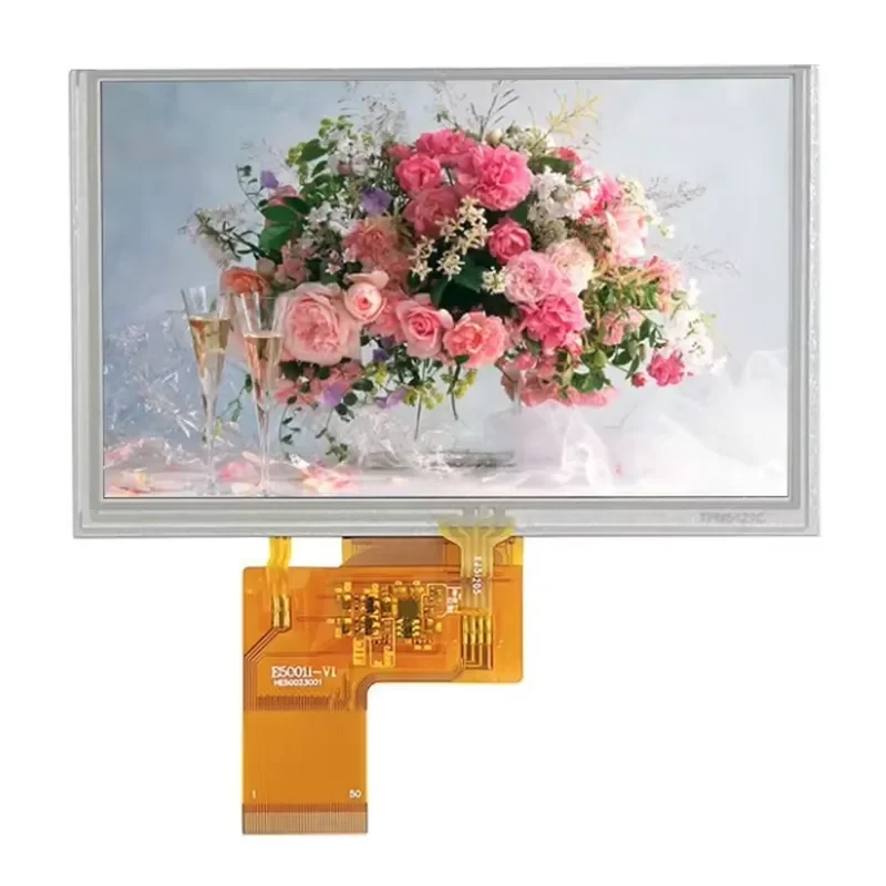 

5 Inch 800*480 IPS/TN Panel TFT LCD HBE Supplier Touch Screen Display Module Resistive/Capacitive Touch Screen