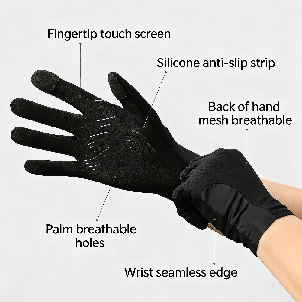 1Pair Cycling Gloves for Men W - Mountain Biking Gloves Mens review and price
