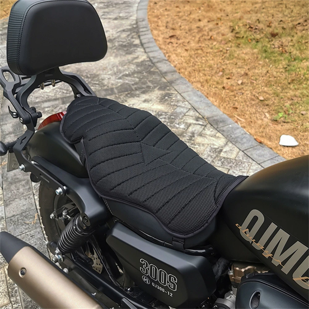 Universal Motorcycle Seat Cover Electric Car Cushion Covers Thickened Breathable Mesh Motorbike Scooter Protector Accessories