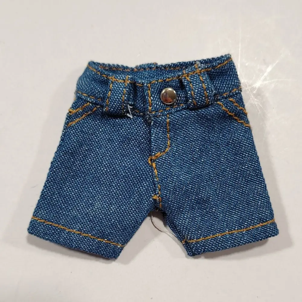 Camisa de moda de 10cm, ropa para muñeca, pantalones vaqueros, ropa para muñeca, ropa informal, cárdigans, accesorios de ropa