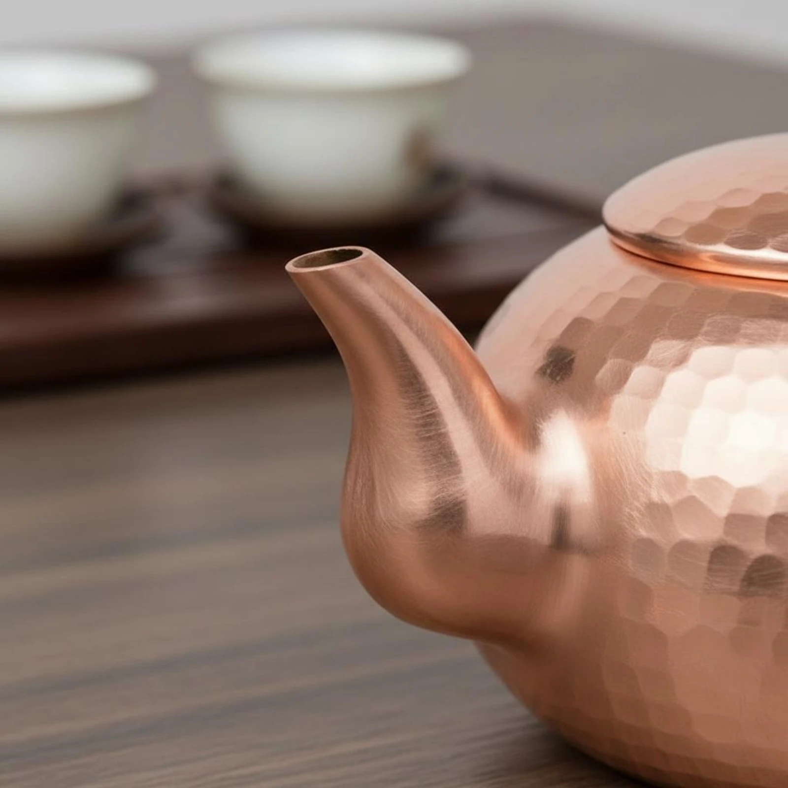 

Hammered Copper Kettle Artisanal Copper Teapot Cookware Heat Resistant Kitchenware Non for Water Boiling