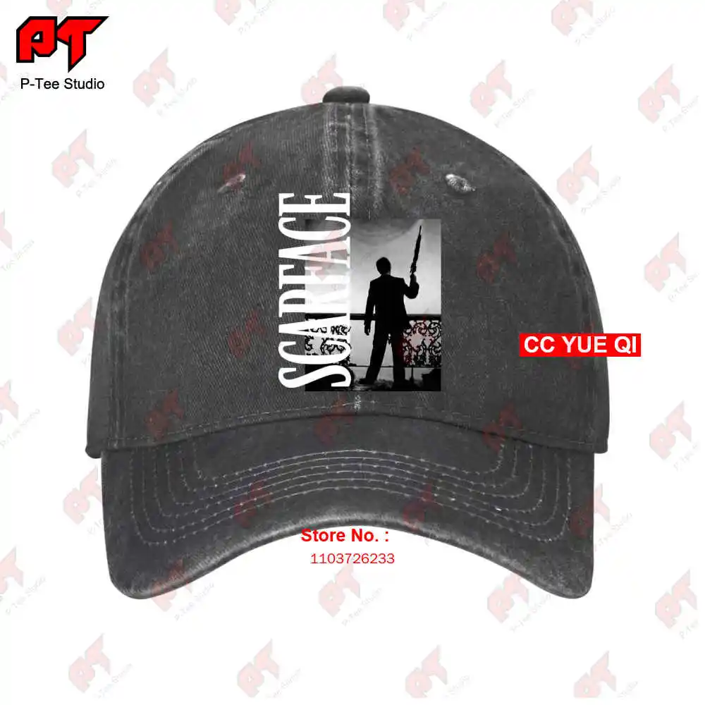 Scarface Mob Mafia Al Pacino Tony Montana Movie Baseball Caps Truck Cap WYCE