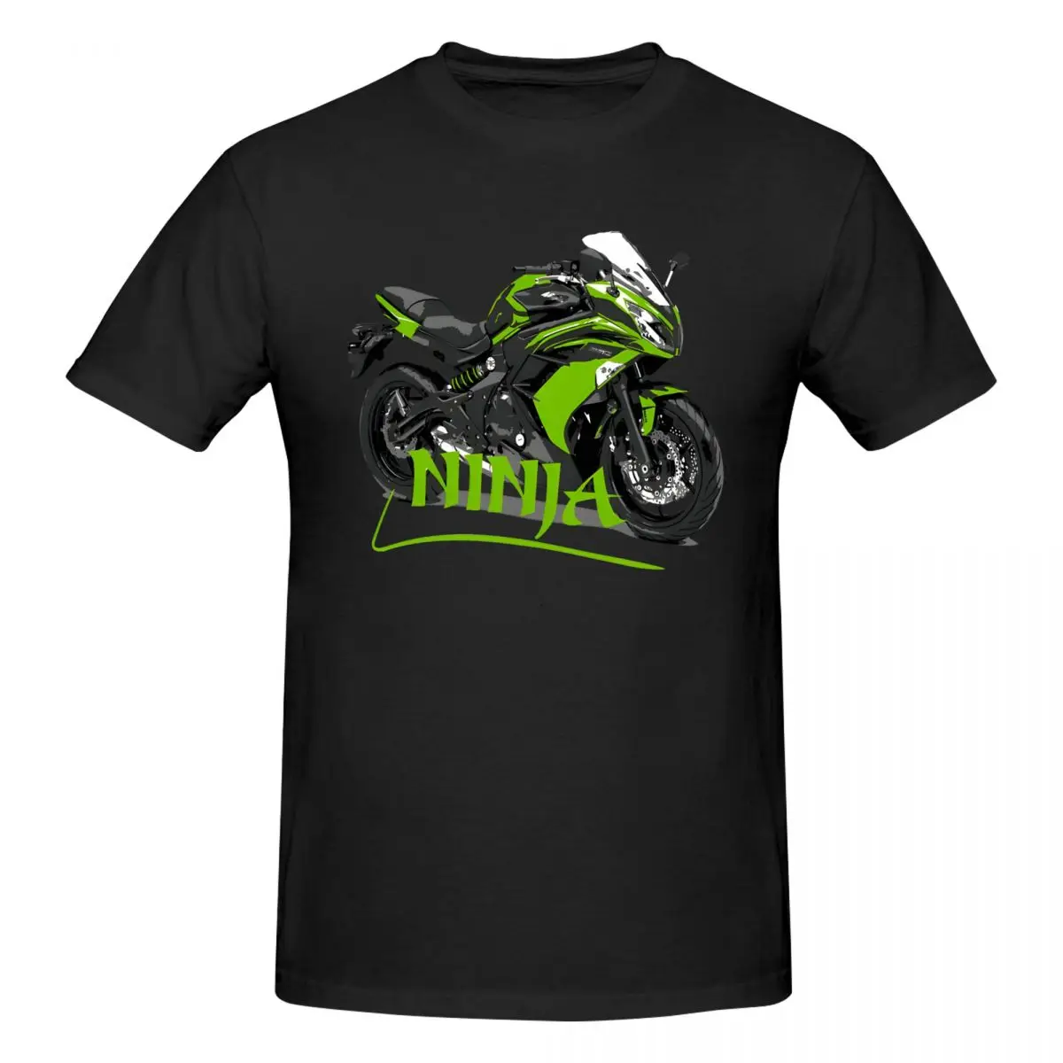 Men's T-Shirt Motorcycles Are Always Fun Fashion 100% Cotton Tees Short Sleeve motorbike T Shirt Round Neck Tops Summer image 3