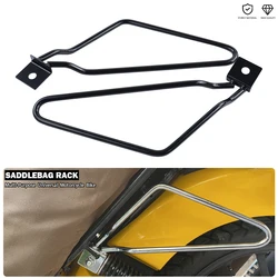 Luggage Rack Saddle Bag Bracket Saddlebags Support Side Case Carrier For Harley Sportster XL883 SuperLow Iron 1200 Dyna Fat Bob