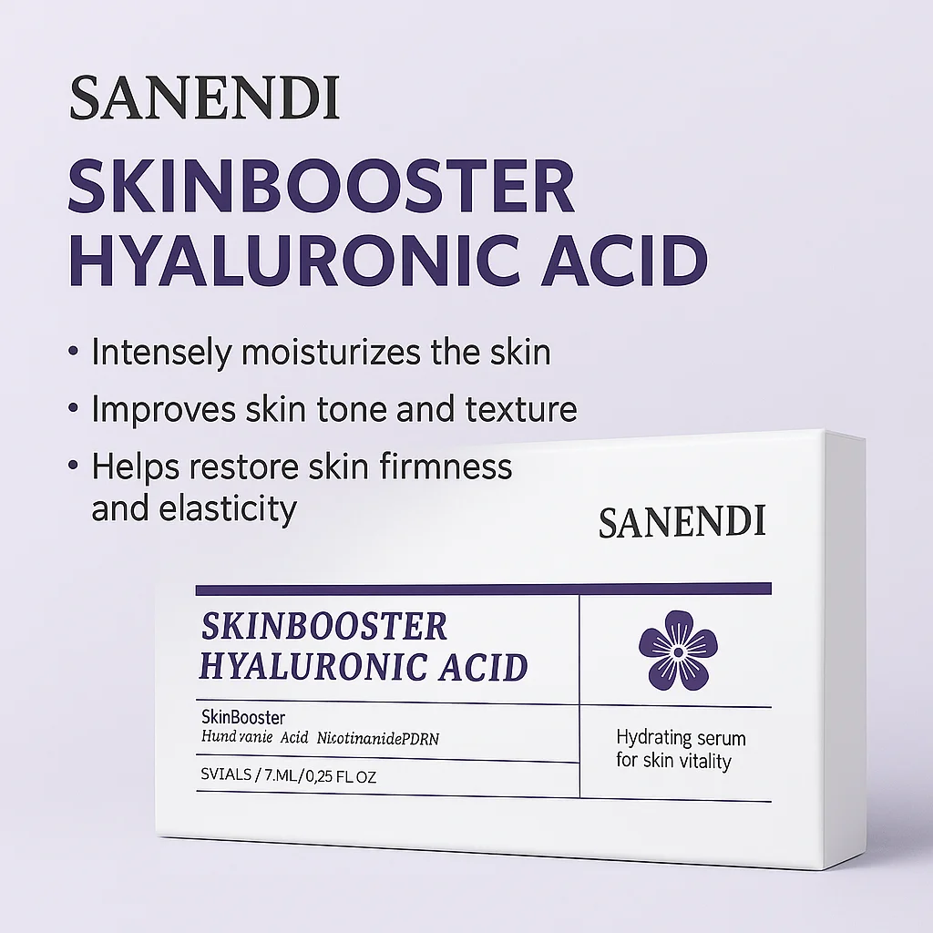 Sanendi SKIN BOOSTER HYALURONIC ACID Facial Skin Problem Solution Moisturizing Hydration Skin Care Protein Solution