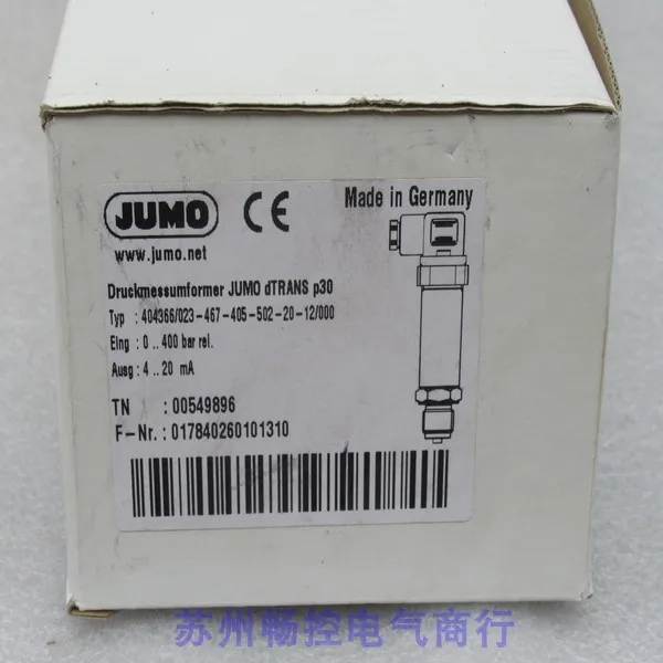 NOUVEAU pressostat JUMO 404366 /023-467-405-502-20-12/000 Spot 00549896