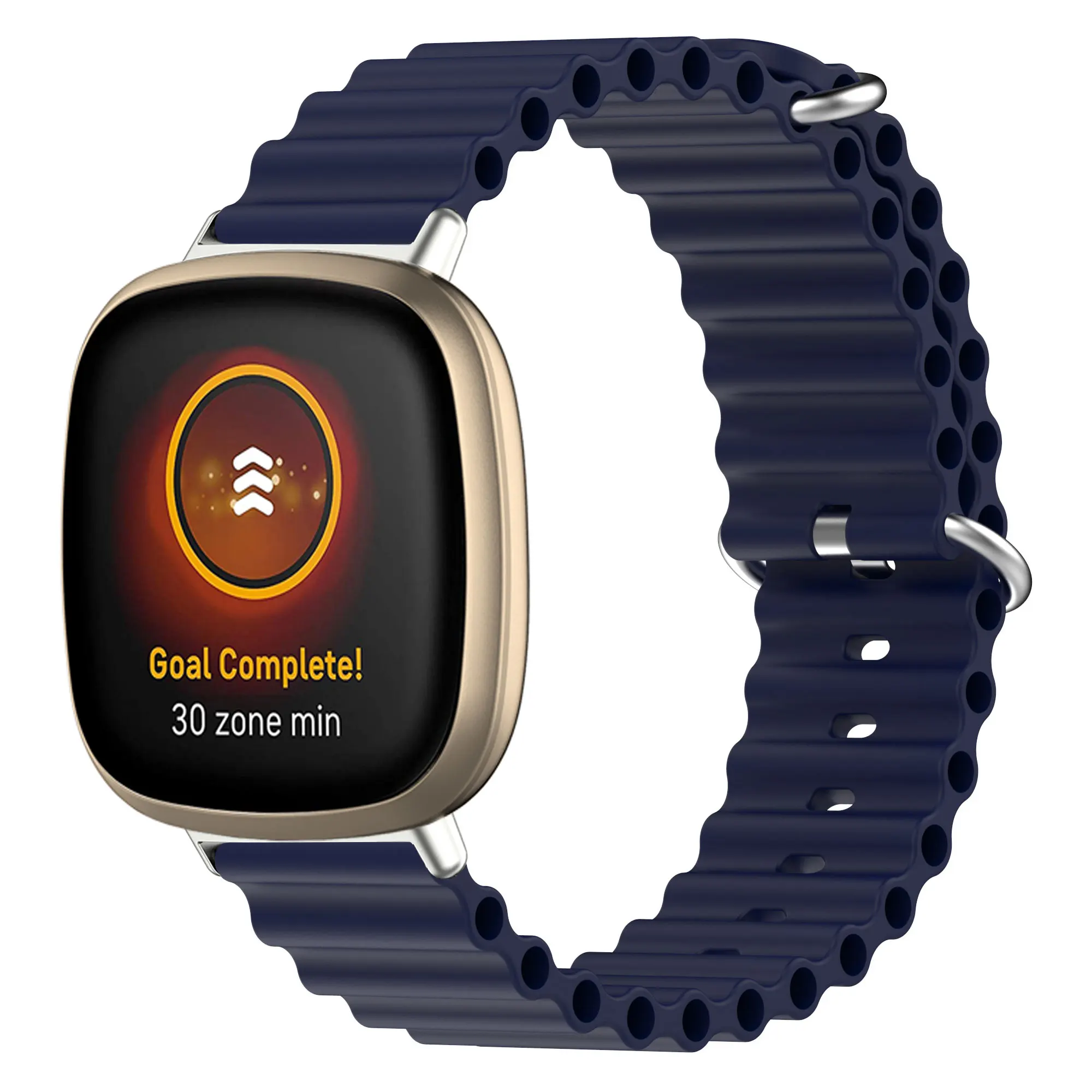 Compatible with Fitbit Versa 4 Correa Sense 2 watch sport silicone strap suitable for Fitbit Versa 3 watch Sense Bands