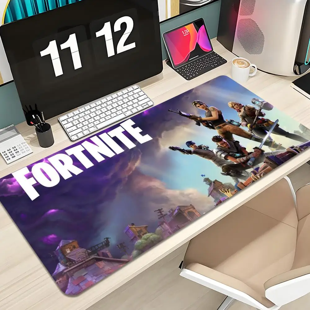 Gaming Mouse Pad Keyboard Mousepad lauge 1200X600 mm F-Fortnite Desk Mat PC Gamer Office Carpet Home Table pad