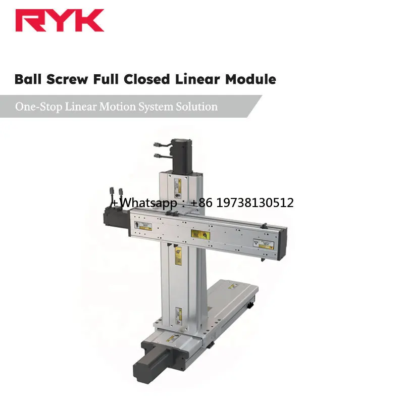 RY170FB High Precision 120kg Semi Enclosed Dust-proof Ball Screw Bearing Sliding Table Single Axis Robot Linear Actuator Module