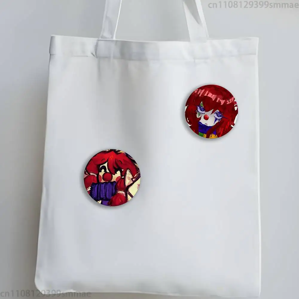 HONK Moe A R-Regect 25mm 75mm 44mm 58mm 32m Coin Badges Personalized Handmade Round Brooches Pins Accessory