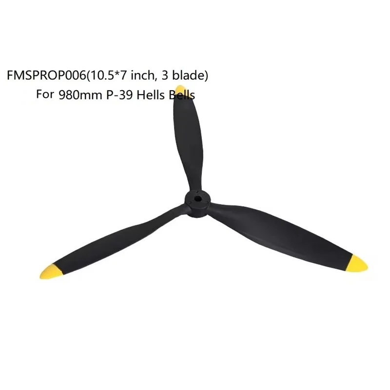 

FMSRC 980 мм Φ P39 Hells Bells Propeller 10,5*7 inch 3 blade FMSPROP006 P-39 модель