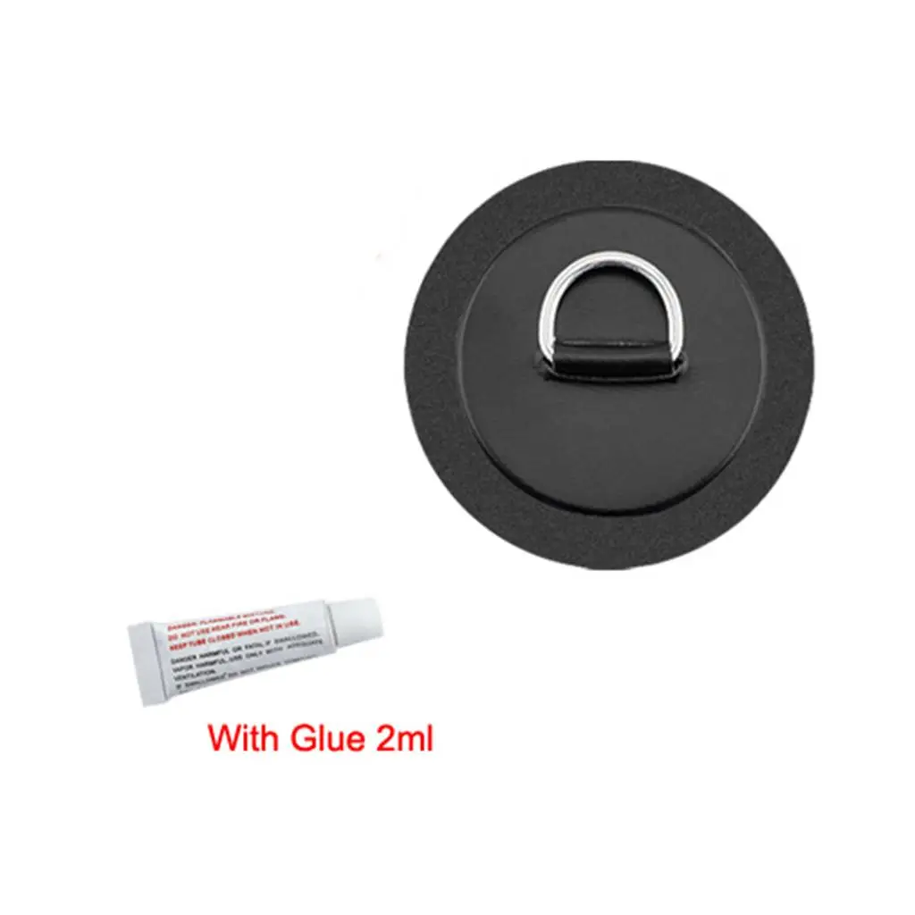 Stainless Steel D Pad / Patch Replacement PVC s Inflatable Kayak