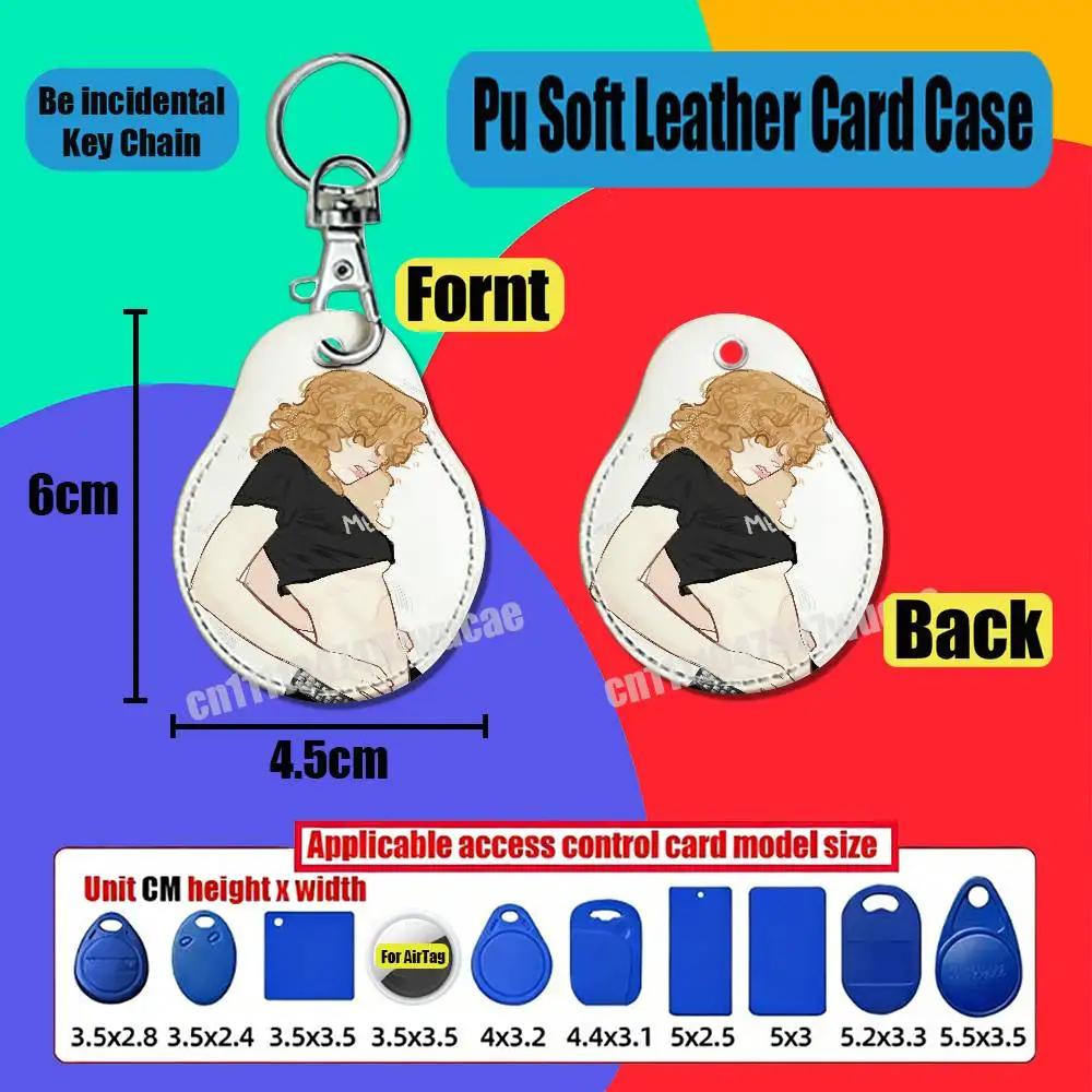 For Dave Mustaine For AirTag Case Card Holder Sleeve ID Credit Bank Access Badge For Air Tag Case Shell