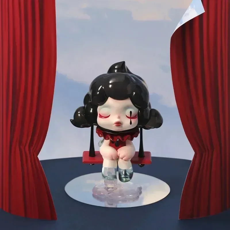 البوب مارت SKULLPANDA صورة سلسلة الواقع صندوق أعمى اللعب Kawaii أنيمي عمل الشكل مفاجأة صندوق غامض دمى الفتيات هدية