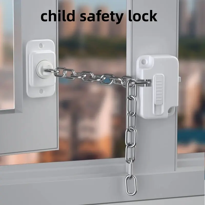 

Child Safety Locks Upgraded Adjustable Window Limiters Door Locks Refrigerator Locks Keep Children Safe