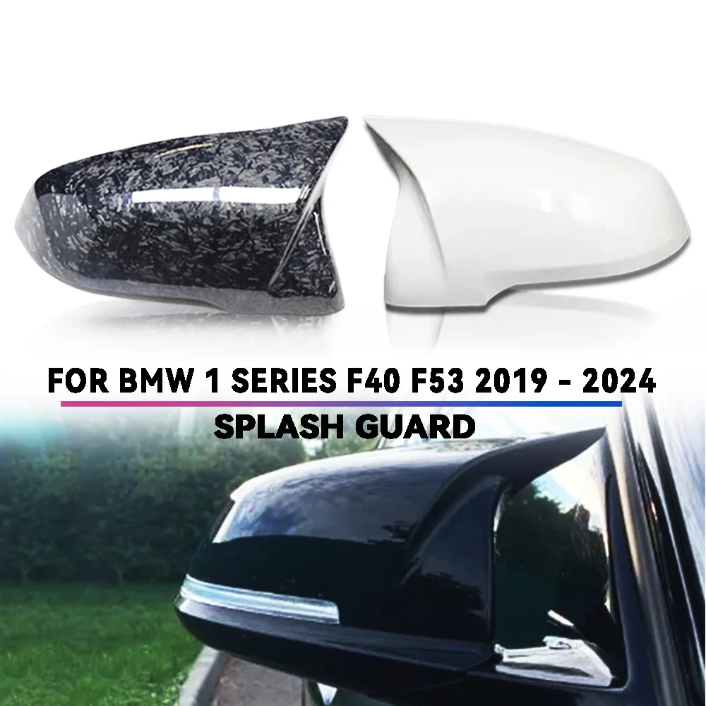 

For BMW1 Series F40 F53 2019 - 2024 Abs White Black Red Carbon Fiber Plastic Door Mirror Cover Replacement Car Exterior Decorate