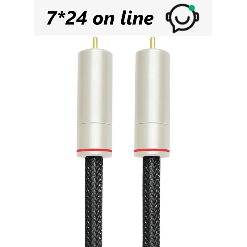 تخصيص AVplay AV-0809 50/75/110 أوم AES EBU RAC USB نوع C RCA ذكر أنثى XLR إلى 3.5/6.35 مللي متر TRS DAC DDC ساعة كابل رقمي