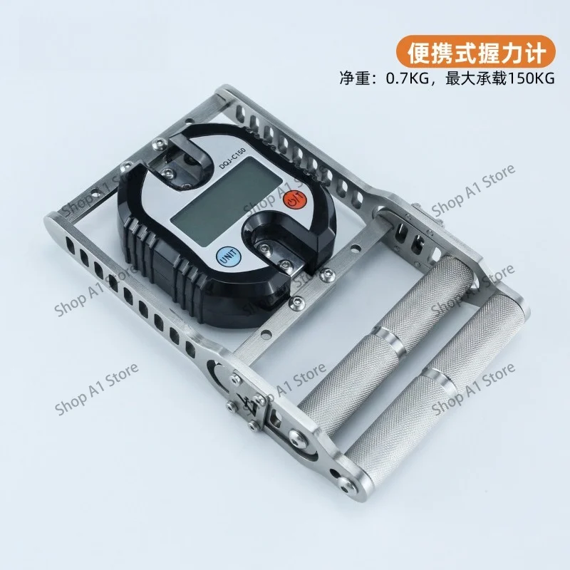 Spring Grip Digital Gauge, Flexor Muscle Training, Special Project Strength Data Test with Display
