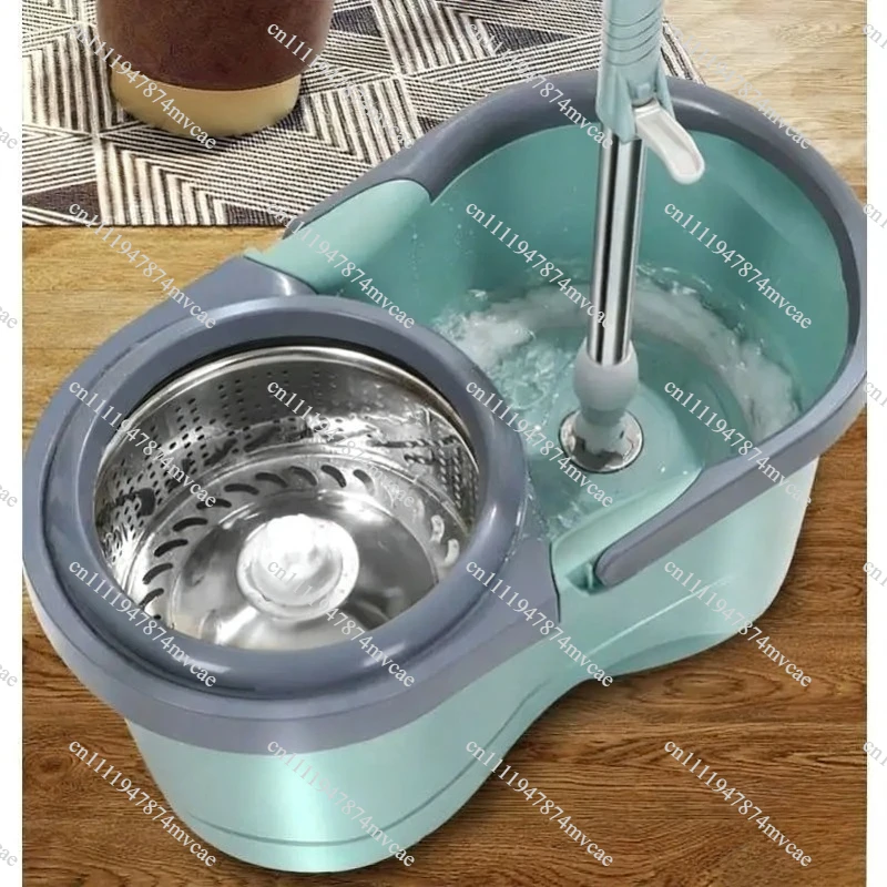 Hot Selling Mop Bucket Set Lazy Mop Twist Bucket Household Cleaning 360 Rotating Mop and Bucket