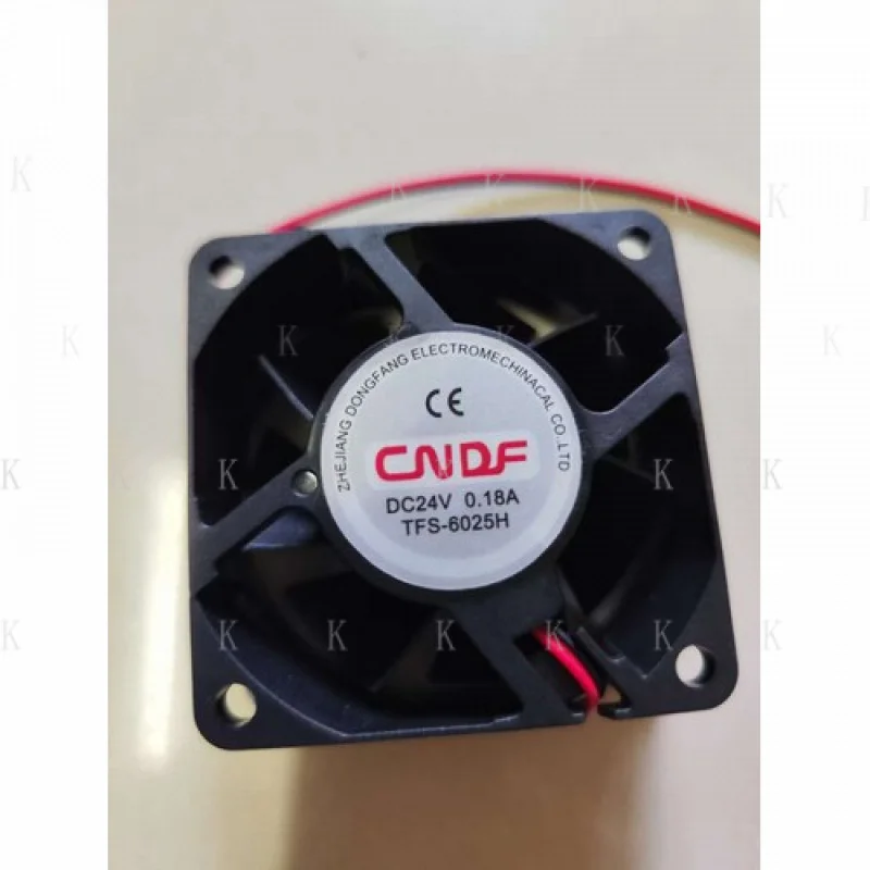 

C 1 PCS FOR CNDF Fan TFS-6025H DC 24V 0.18A 6CM 6025 2 PIN cooling fan