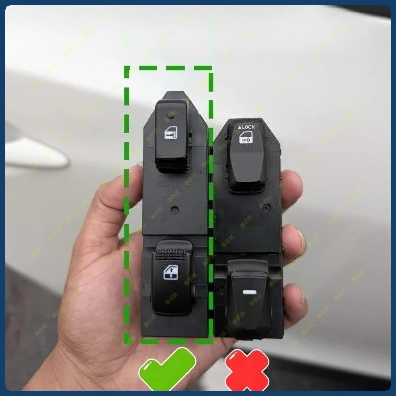 93575-2E100 لشركة هيونداي توكسون JM MK1 2004 2005 2006 الجبهة اليمنى نافذة الطاقة التحكم التبديل الركاب الجانب زر 935752E100