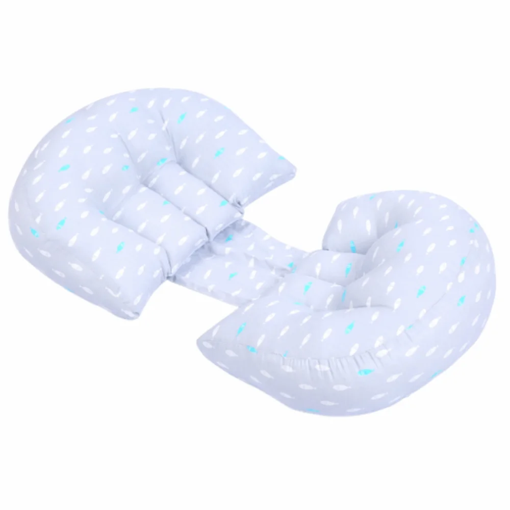 Soft Pregnancy Pillow Comfort Ergonomic Waist Support Pillow Auxiliary Pillow Multifunction Women's Sleeping Body Pillow