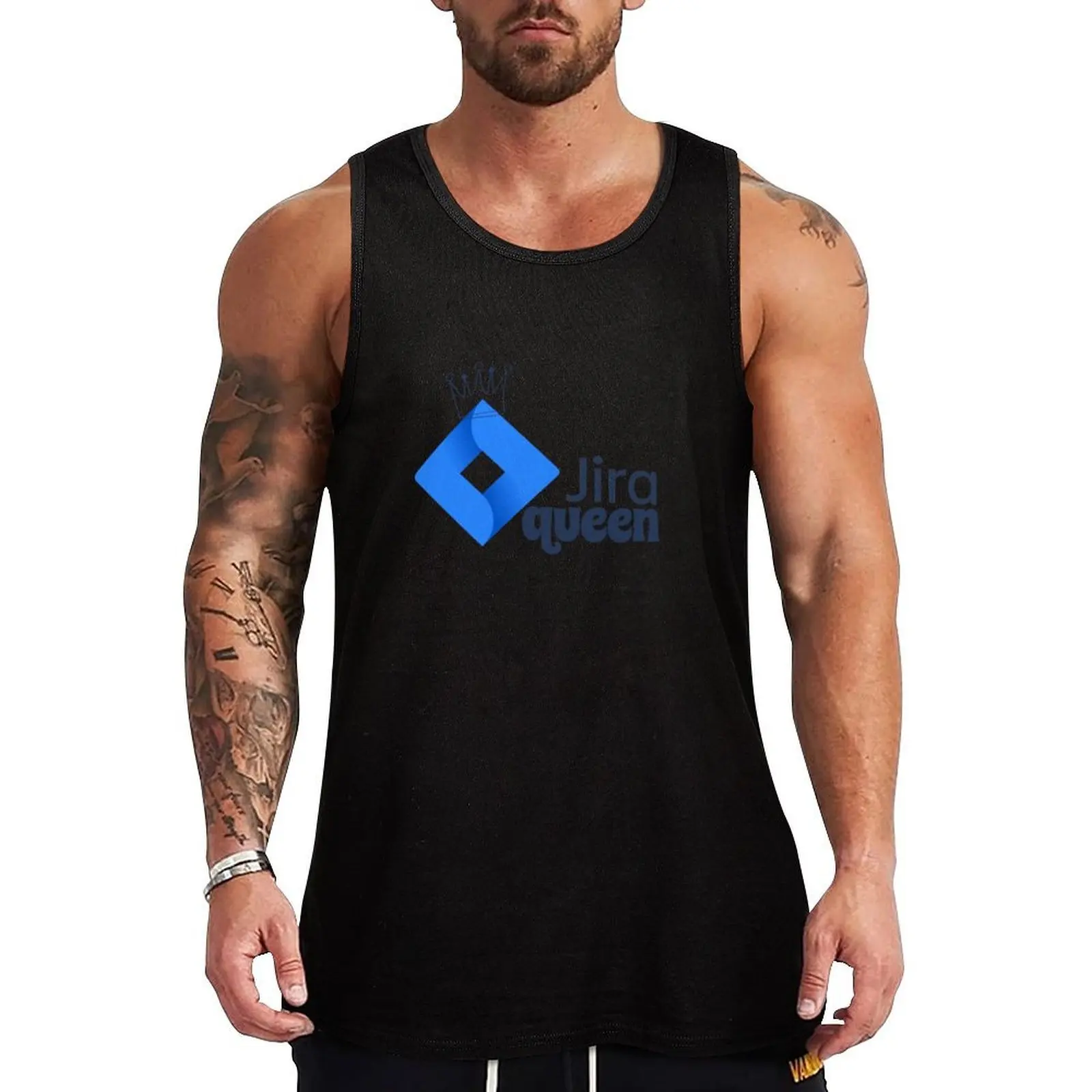 jira queen Tank Top Soft Stretch Tank Top Comfort Fit Sleeveless Casual