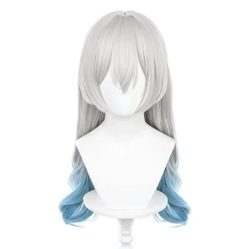 New Game Honkai Star Rail Firefly Cosplay Costume Wig Accessory Women Heat Resistant Synthetic Long Hair Wigs Halloween Cos Prop