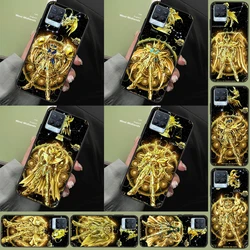 Saint Seiya Knights of the Zodiac Case For Realme 10 11 Pro Plus C55 C35 C33 C31 C30 C25s C21Y C15 C11 GT Neo 5 3 2T 3T Cover