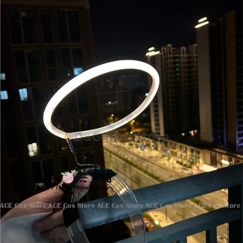 Hazbin Emily Hotel Cosplay Costume Seraphim Angel Halo Wing Women Fancy Dress Outfit Halloween Uniform Hasbin Hazubin Suit