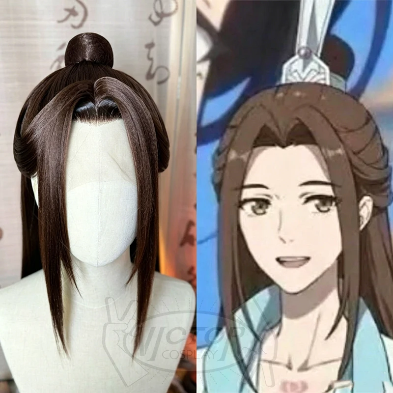 

shi qingxuan Customized Wig Anime Tian Guan Ci Fu TGCF Xie Lian Hua Cheng Manga Version Heaven Official's Bless Women Wig