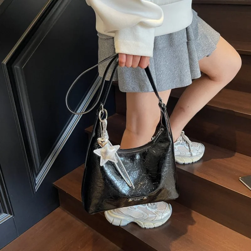 

Элегантная дизайнерская женская сумка через плечо из кожи премиум-класса, роскошная брендовая сумка, женская сумка через плечо для стиля