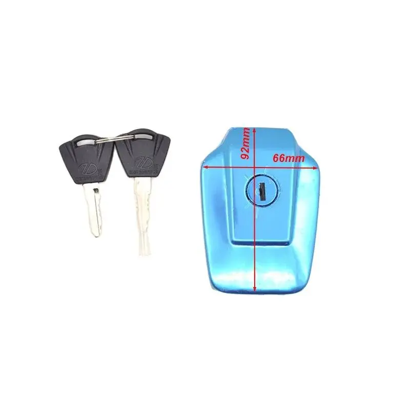 2088 Motorcycle Fuel Gas Cap Cover Tank Lock Set with 2 Keys For Yamaha YBR125 YBR 125 SRZ150 SRZ 150 125cc 150cc Spare Parts image 2