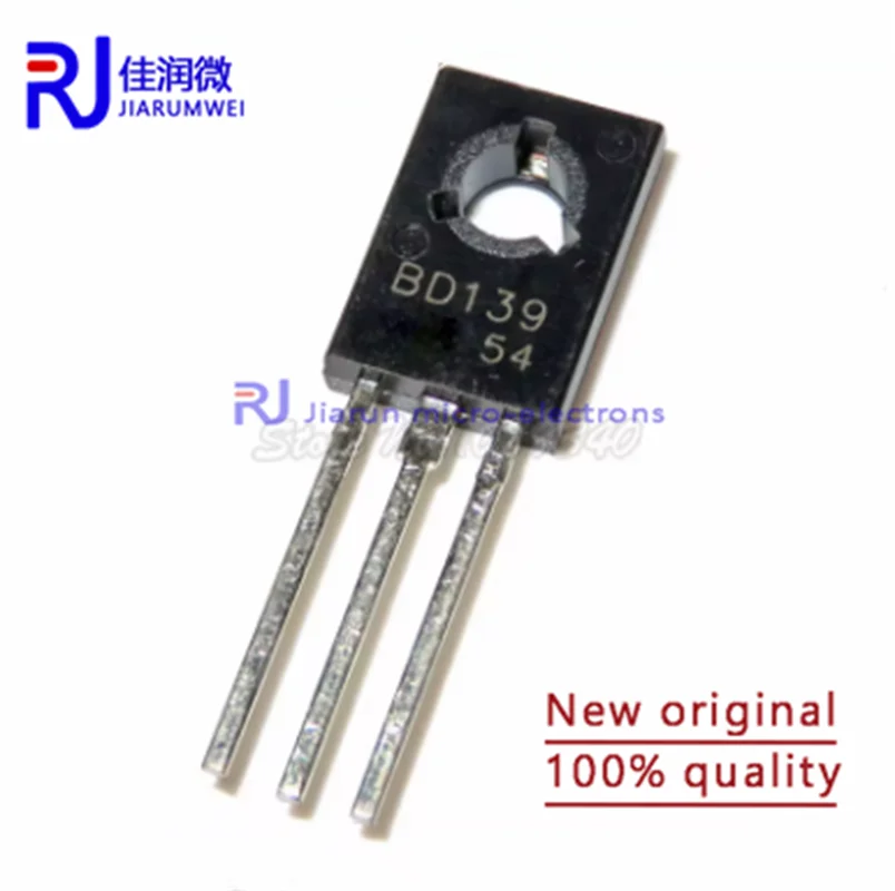 20 stücke bd139 d139 bis-126 npn 1,5 a 80v npn epi taktischer Trioden transistor neues Original