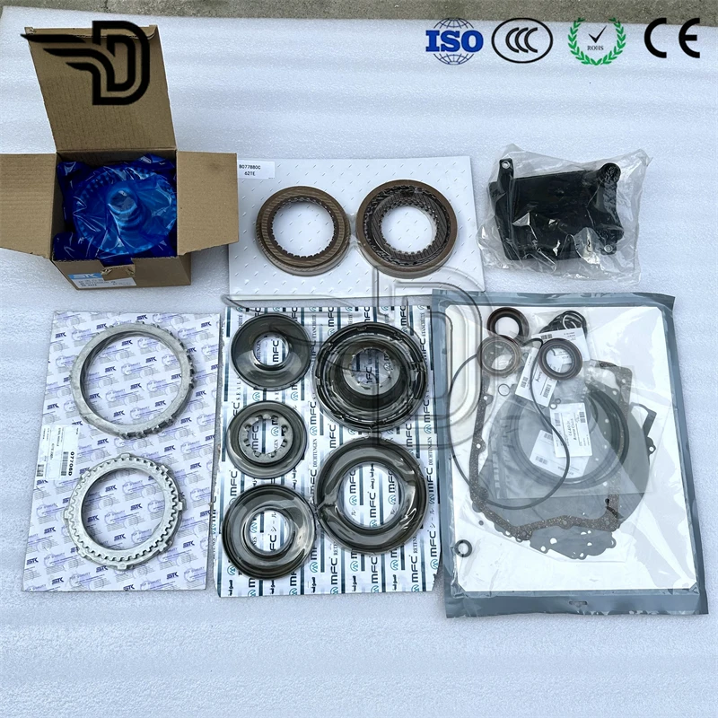 

62TE Repair Kit Rebuild Kit and 3 Plates Drum Low Drum Kit Fit For Dodge Coolway Fiat Dina Auto Parts