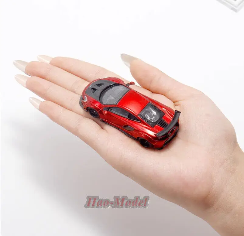 Star Model 1/64 For McLaren 650S LBWK Car Model Alloy Diecast Simulation Kids Toys Boys Birthday Gifts Hobby Display Collection