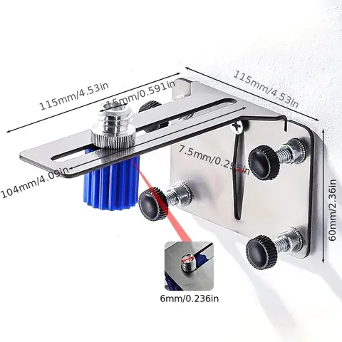Portable Positioning Device Heavy-Duty Measuring Tools Level Bracket Level Adapter Wall Mounted Bracket For Laser Level Precise