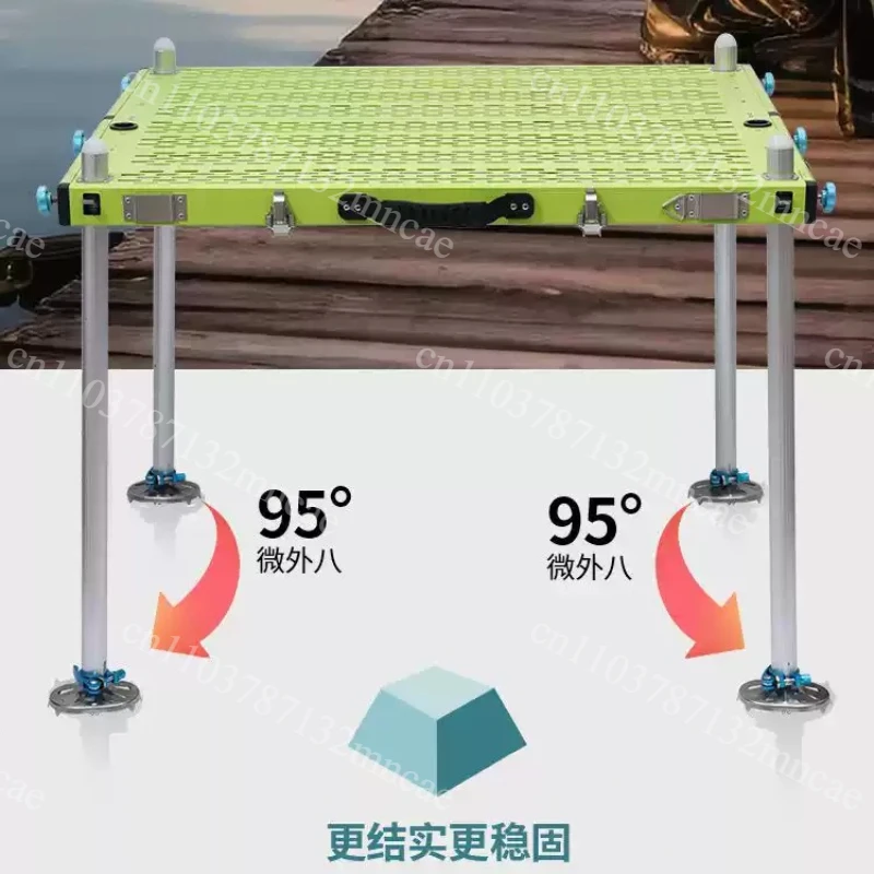 2026 New Multi functional Hollow Fishing Platform with Anti slip and Extended Drop Features