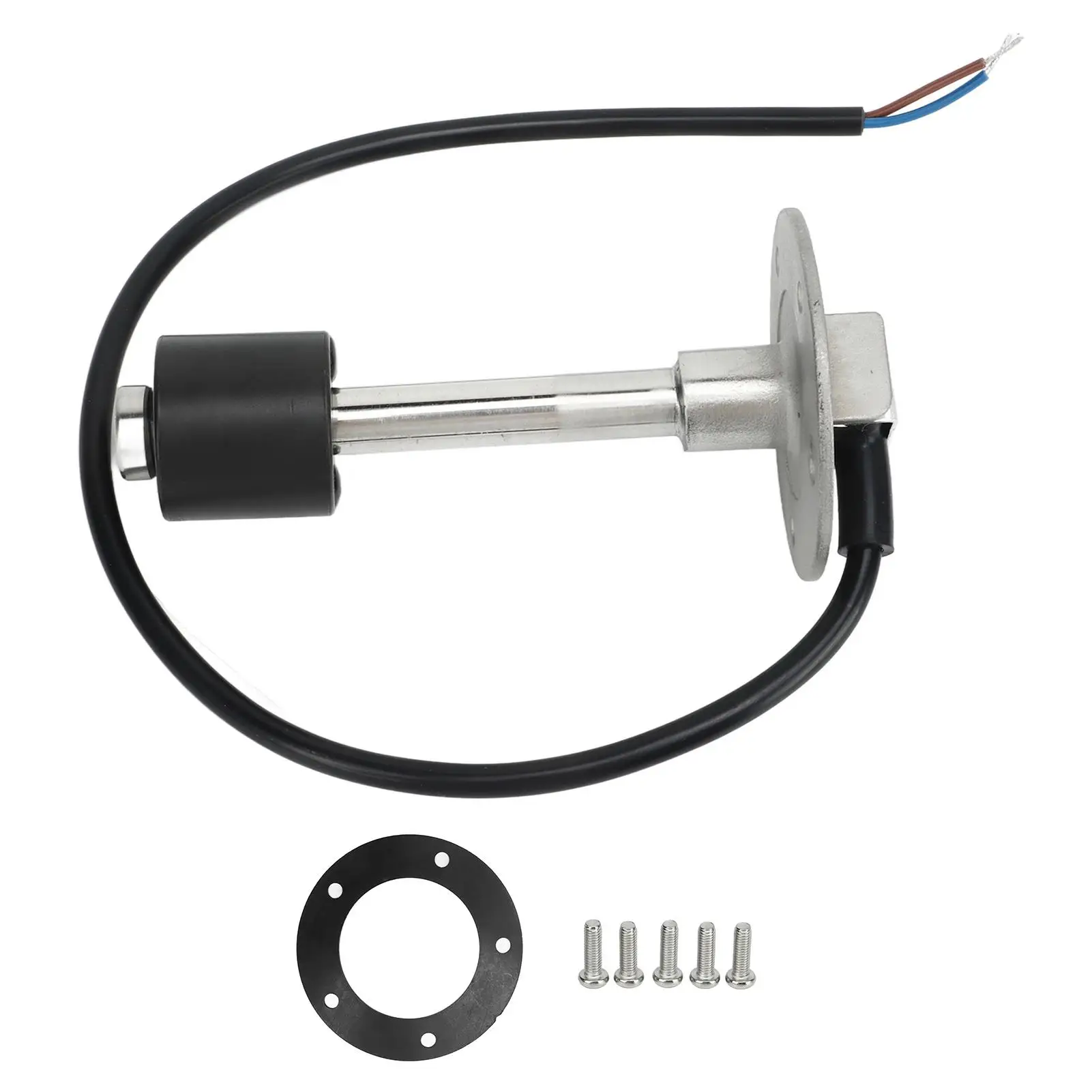 

Tank Sending Unit Level Sensor NBR Float Accurate 5in Stable Output Stainless Steel PVC Cable for boat