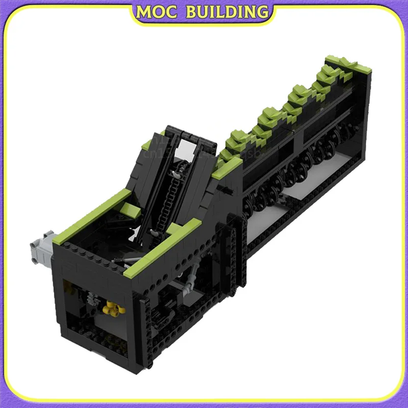 

GBC Wave MOC Building Blocks Ball Rolling Device Conveyor Modular Model Bricks DIY Creative Assembly Toy Christmas Present