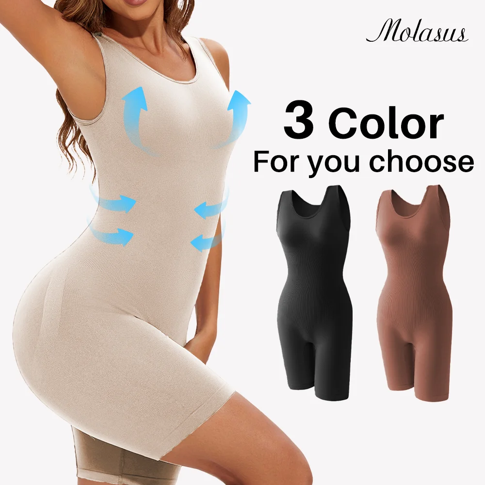 Women Bodysuit Shapewear Tummy Control Full Body Shaper Slimming Sheath Butt Lifter Push Up Thigh Slimmer Abdomen Shapers Corset