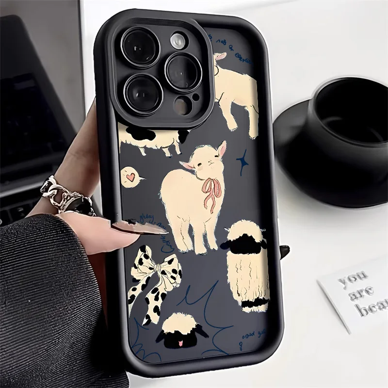 

Angel Sheep Case For Xiaomi Poco X6 X5 Pro 5G Redmi Note 13 12 11 Pro 10 9 8 9S 10S 11S 12S 9A 9C 9T 12C 10C Mi 11 Lite 5G Cover